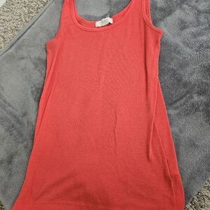 Red tanktop